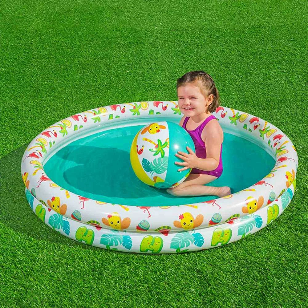 BESTWAY pripučiamas baseino rinkinys vaikams Play Pool , 1.22m x 0.20m, 51124