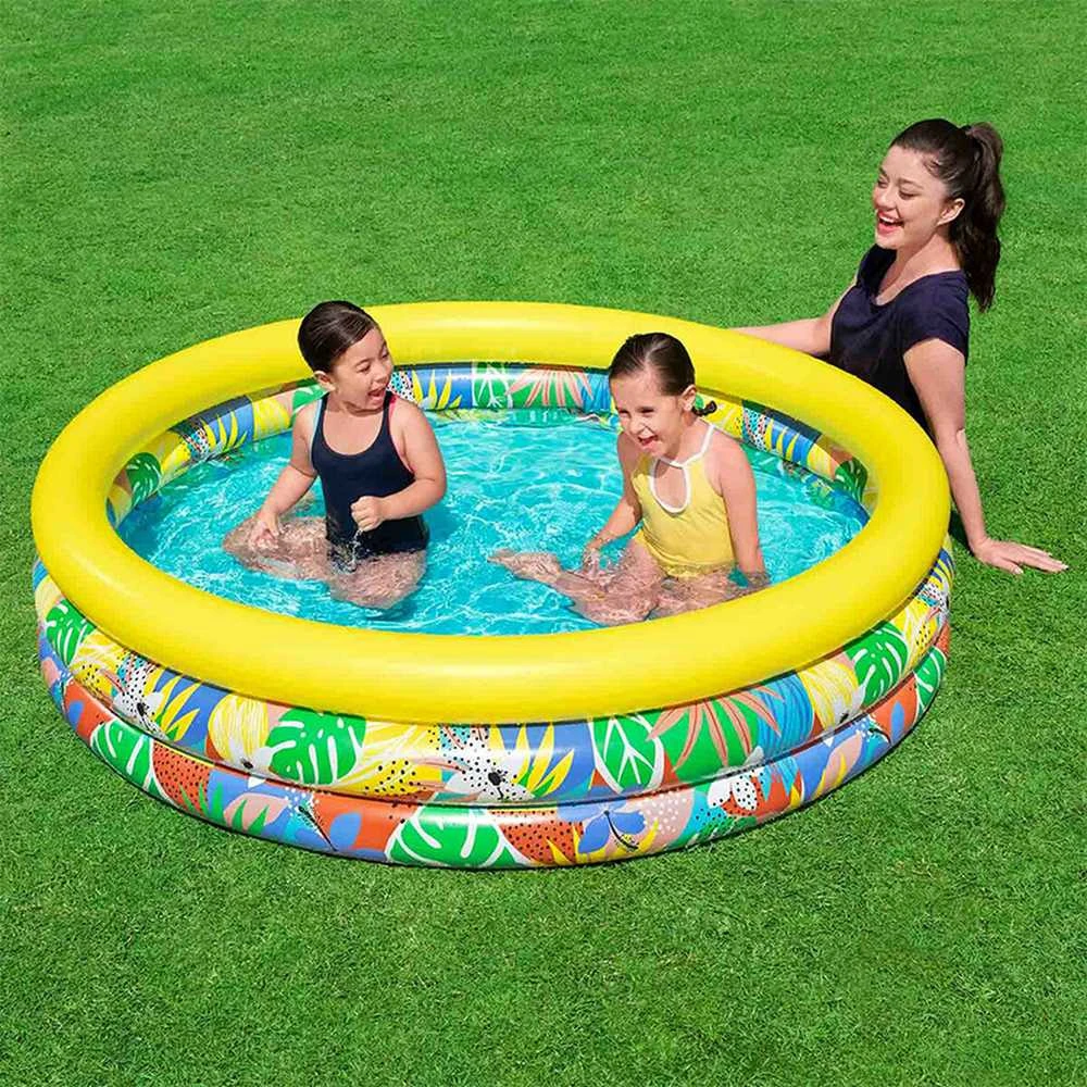 Bestway 51203 Pripučiamas baseinas Tropiniai augalai 1,68 m x 38 cm