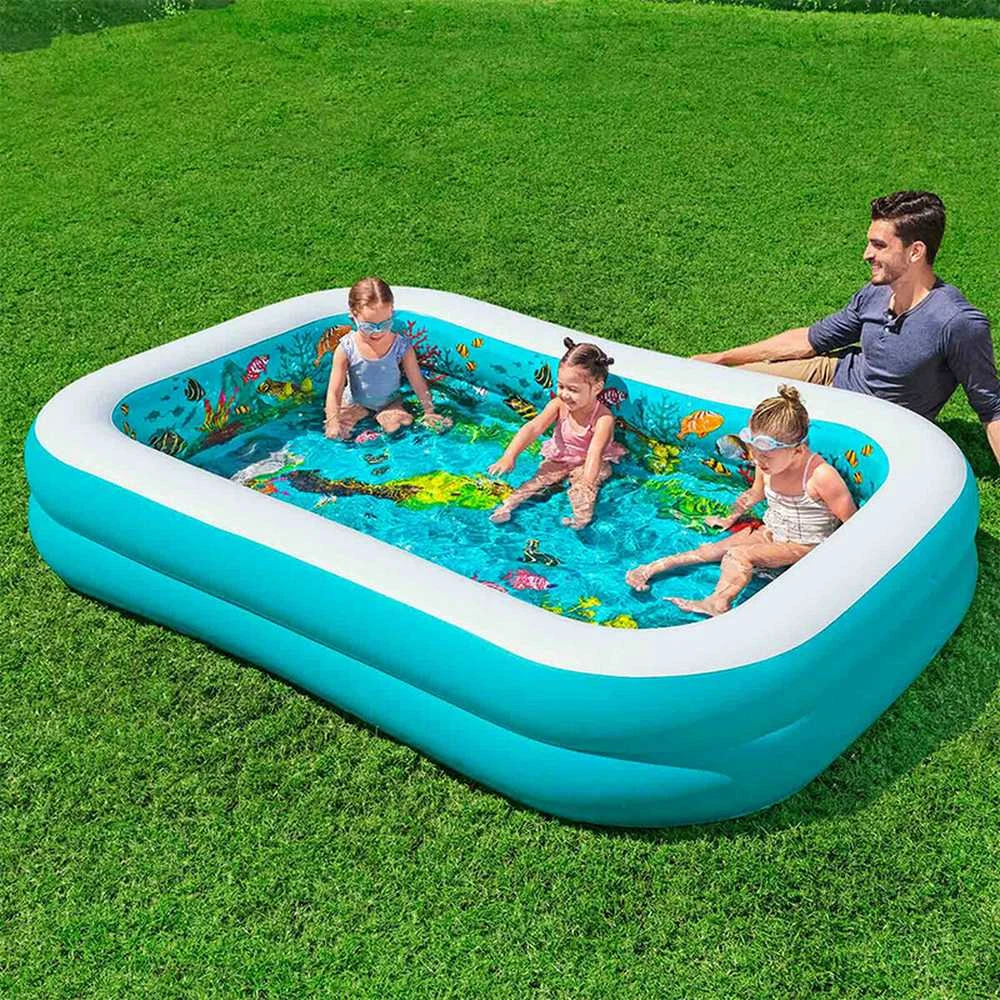 Baseino formos 3D žaidimų nuotykių baseinas „BESTWAY“ 262 x 175 x 51 cm