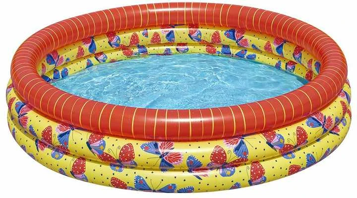 Pripučiamas baseinas BESTWAY BUTTERFLY, 168 x 38 cm