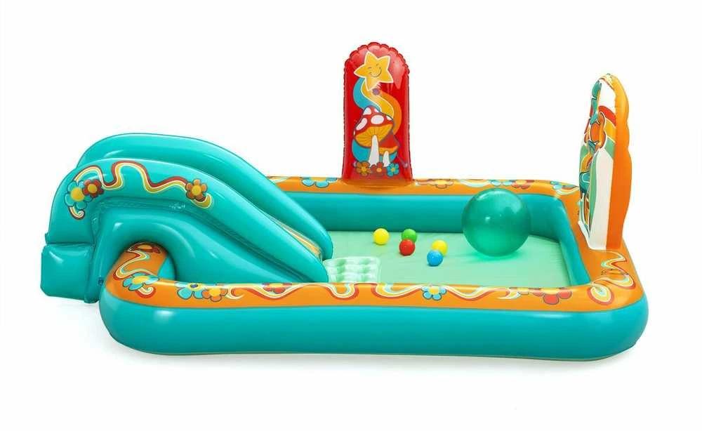 Pripučiama žaidimų aikštelė „Bestway Retro“. 53164, 193x152cm