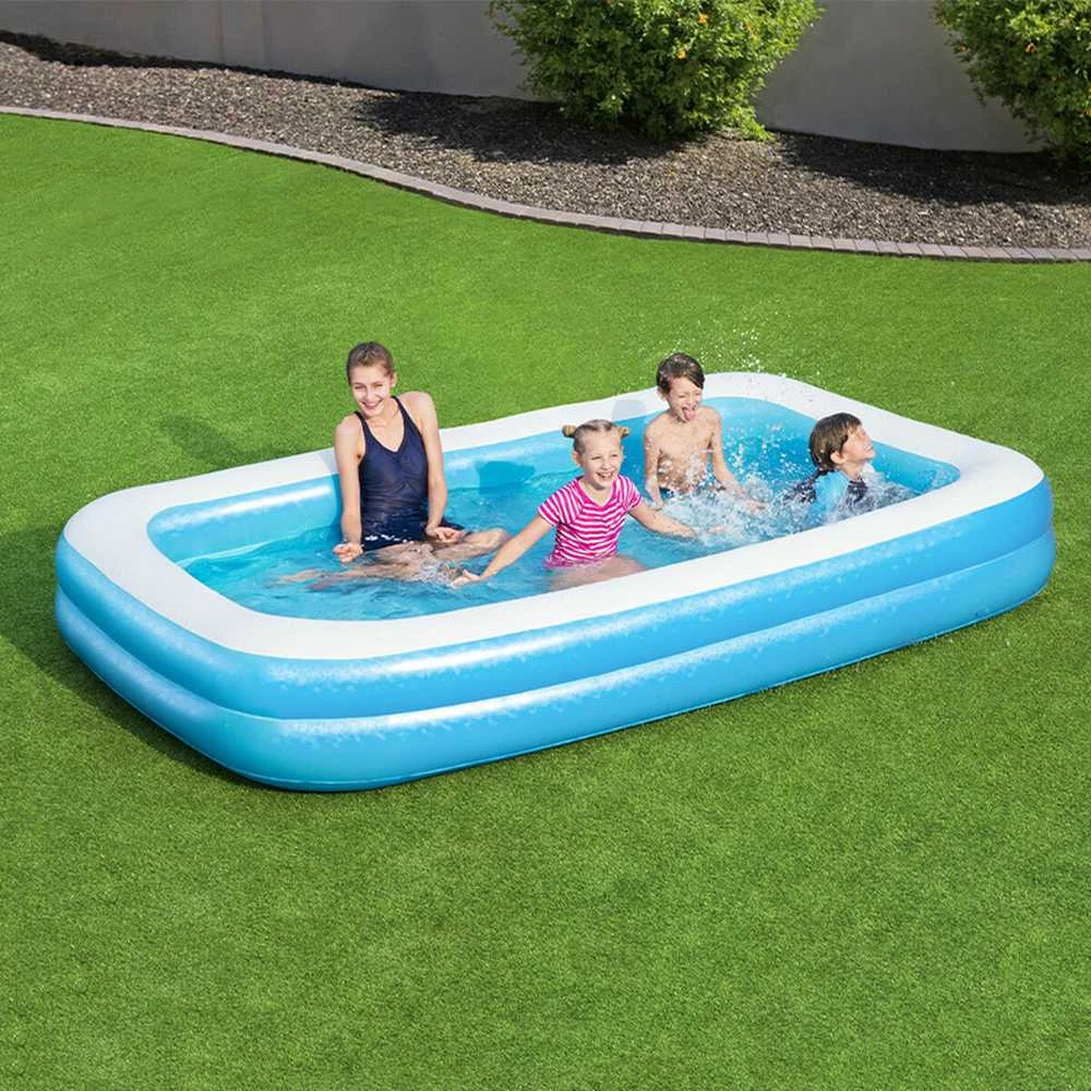Pripučiamas Baseinas Bestway 305x183x46 cm, Mėlynas 54150 9805
