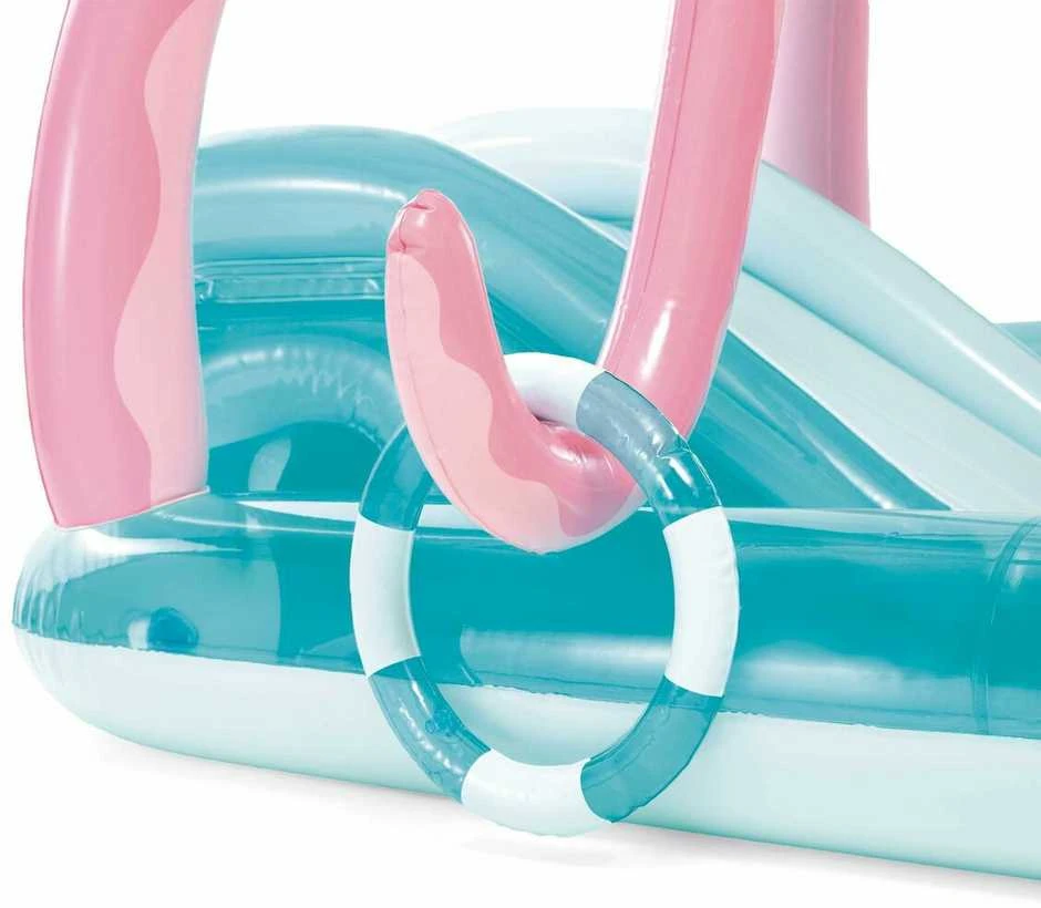 Pripučiamoji lauko žaidimų aikštelė „Linksmoji aštuonkojė“ INTEX 56138