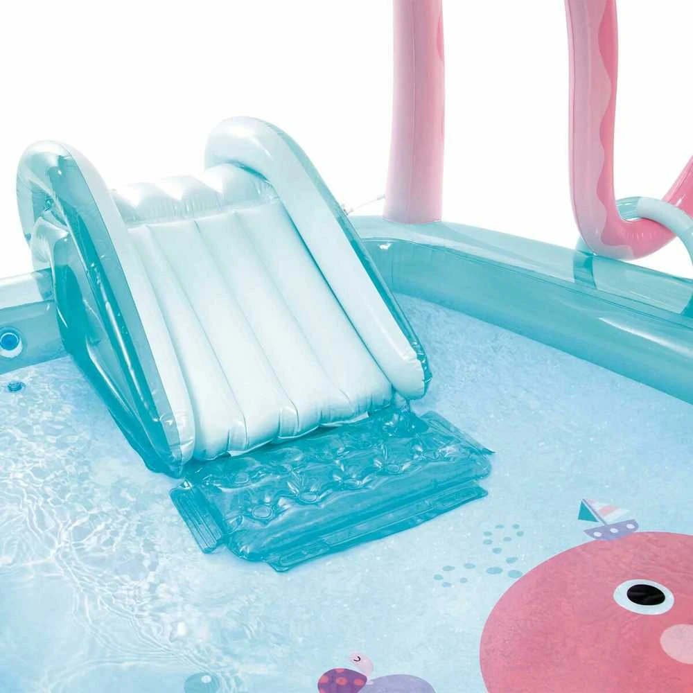 Pripučiamoji lauko žaidimų aikštelė „Linksmoji aštuonkojė“ INTEX 56138