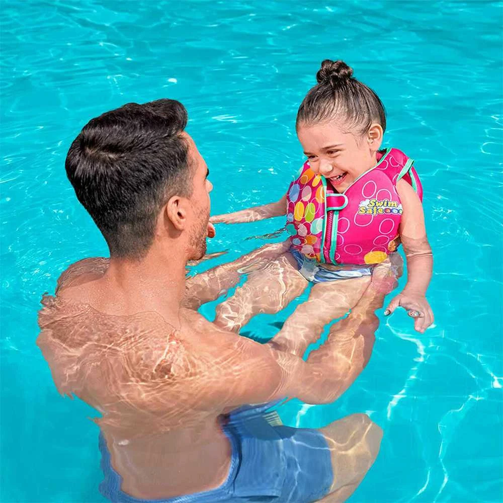 Bestway Pripučiamos plaukimo liemenės BigBuy Fun Aquastar Swim Safe, įvairių spalvų