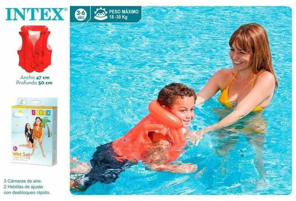 Intex Deluxe Swim Vest 58671EU Oranžinis