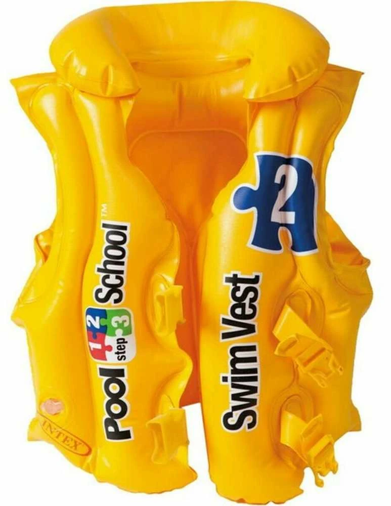 Intex Deluxe Swim Vest Pool School 58660EU Geltona