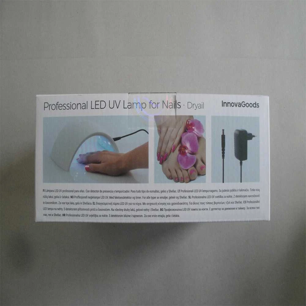 Profesionali LED UV Nagų Lempa InnovaGoods (Balta) (Naudoti A+)