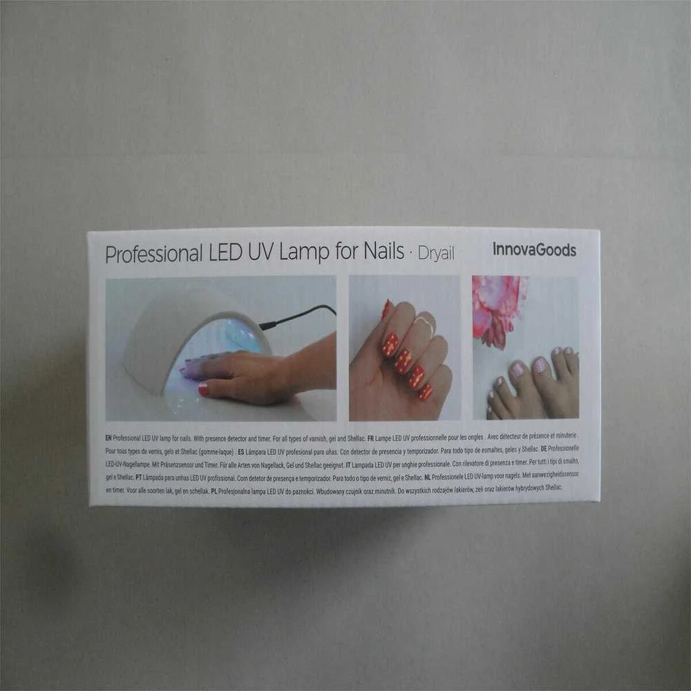 Profesionali LED UV Nagų Lempa InnovaGoods (Balta) (Naudoti A+)