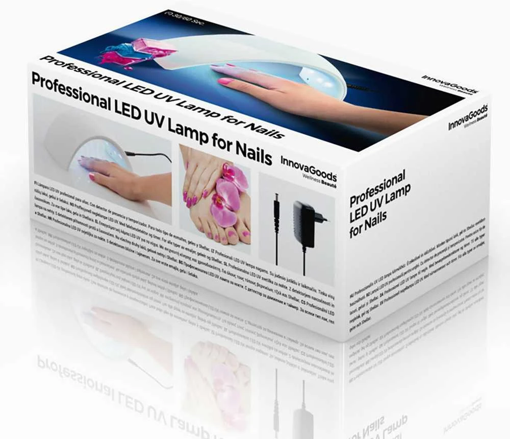 Profesionali LED UV Nagų Lempa InnovaGoods (Balta) (Naudoti A+)