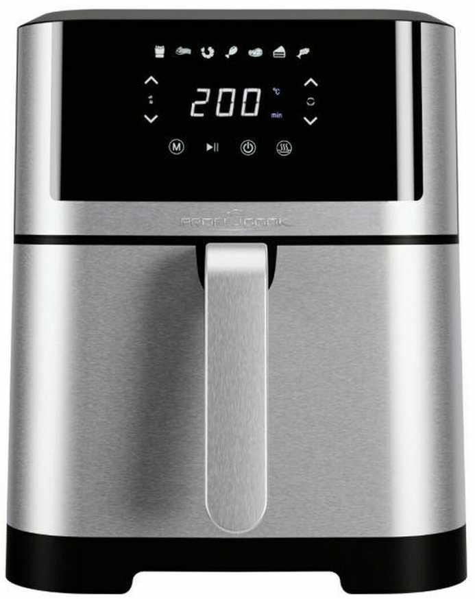 Gruzdintuvė Profi Cook ProfiCook PC-FR 1269 H fryer Single 8 L Stand-alone 1800 W Hot air fryer Juodas, Nerūdijantis plienas