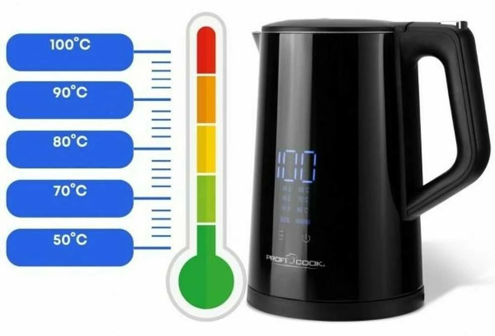 Profi Cook PROFICOOK PC-WKS 1243 lietimui jautrus elektrinis virdulys