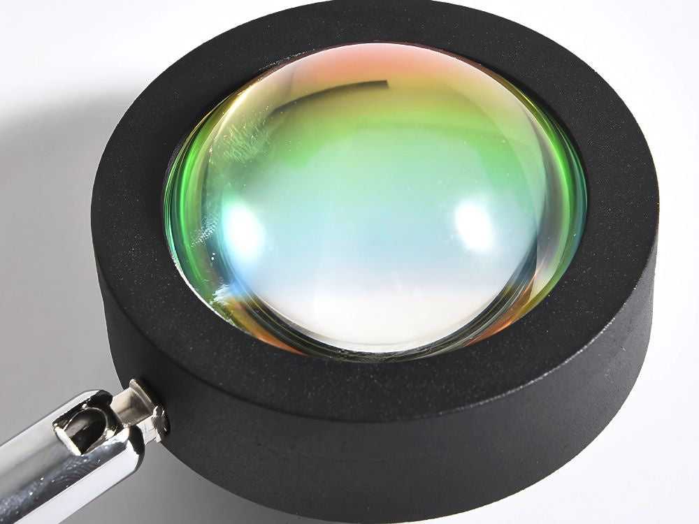 LED projektorius lempa su RGB spalvų imitacija ir nuotoliniu valdymu