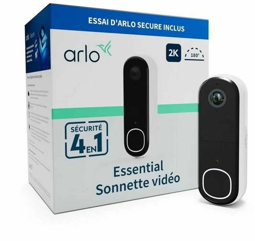 Šakotuvas Arlo ARLO ESSENTIAL 2 2K Video Doorbell