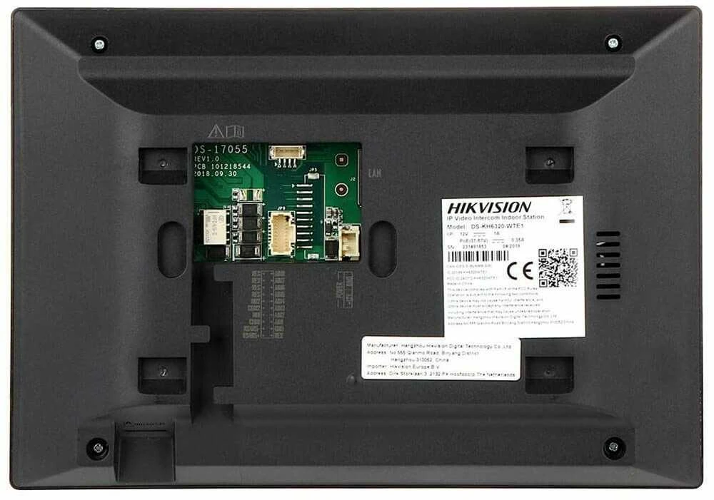 PATALPŲ VIDAUS SKYDELIS Wi-Fi / IP DS-KH6320-WTE1/EU Hikvision
