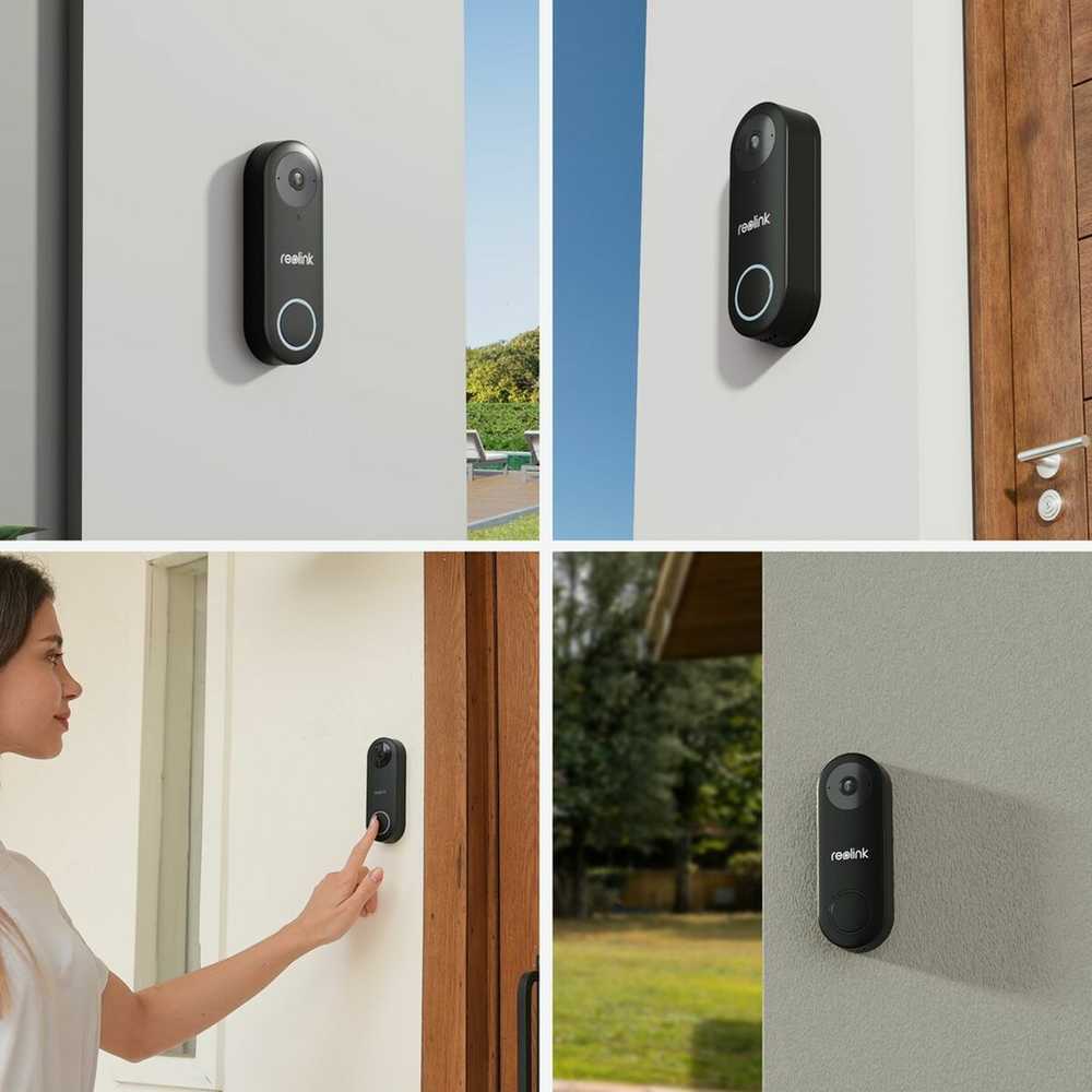 Reolink Wideo Dzwonek WIFI D340W Baltas