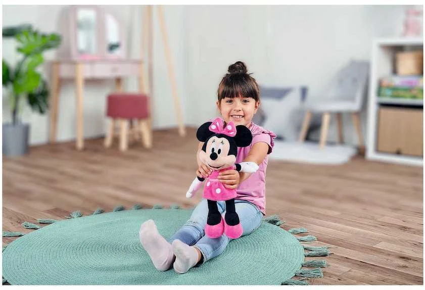 Mattel „Simba Disney“ talismano pelė Minnie 35cm Cuddly