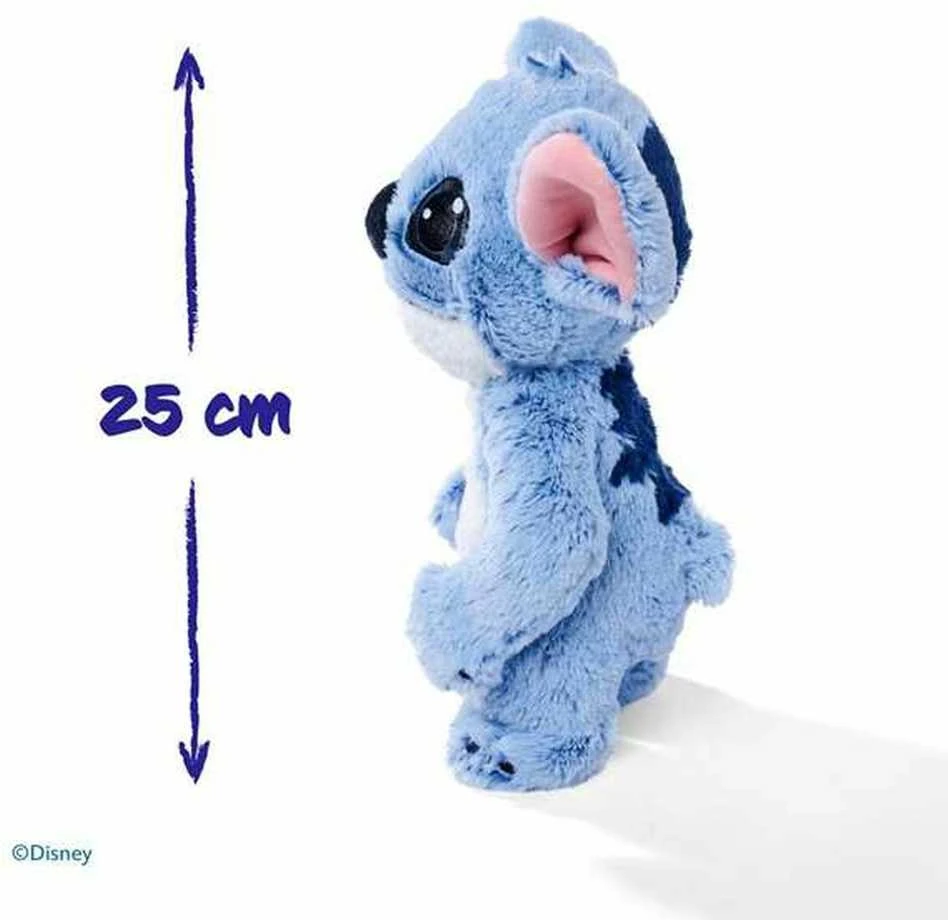 SIMBA Disney Stitch - pliušinis žaisliukas su gyvo veiksmo efektu - 25 cm (6315870511)