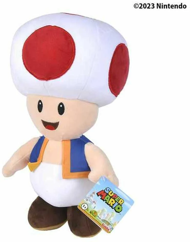 Simba Toys Simba Super Mario, Toad -pehmo, 40 cm