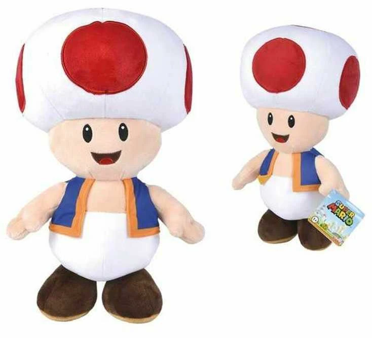 Simba Toys Simba Super Mario, Toad -pehmo, 40 cm
