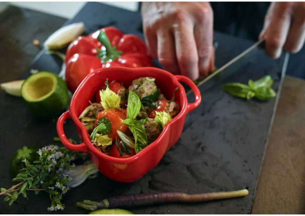 Staub ZWILLING MINI COCOTTE PEPPER 470 ml Apvalus troškinimo indas