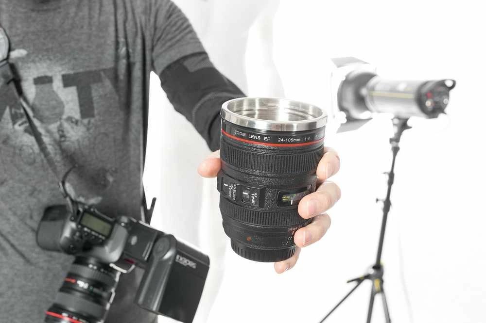 Termopuodelis - fotoaparato objektyvas (375ml)