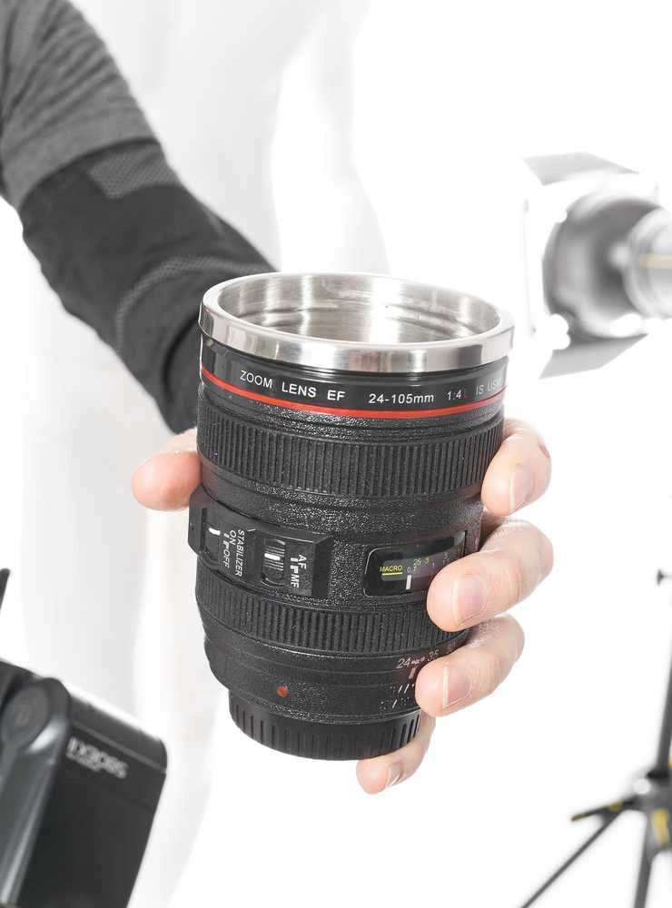 Termopuodelis - fotoaparato objektyvas (375ml)