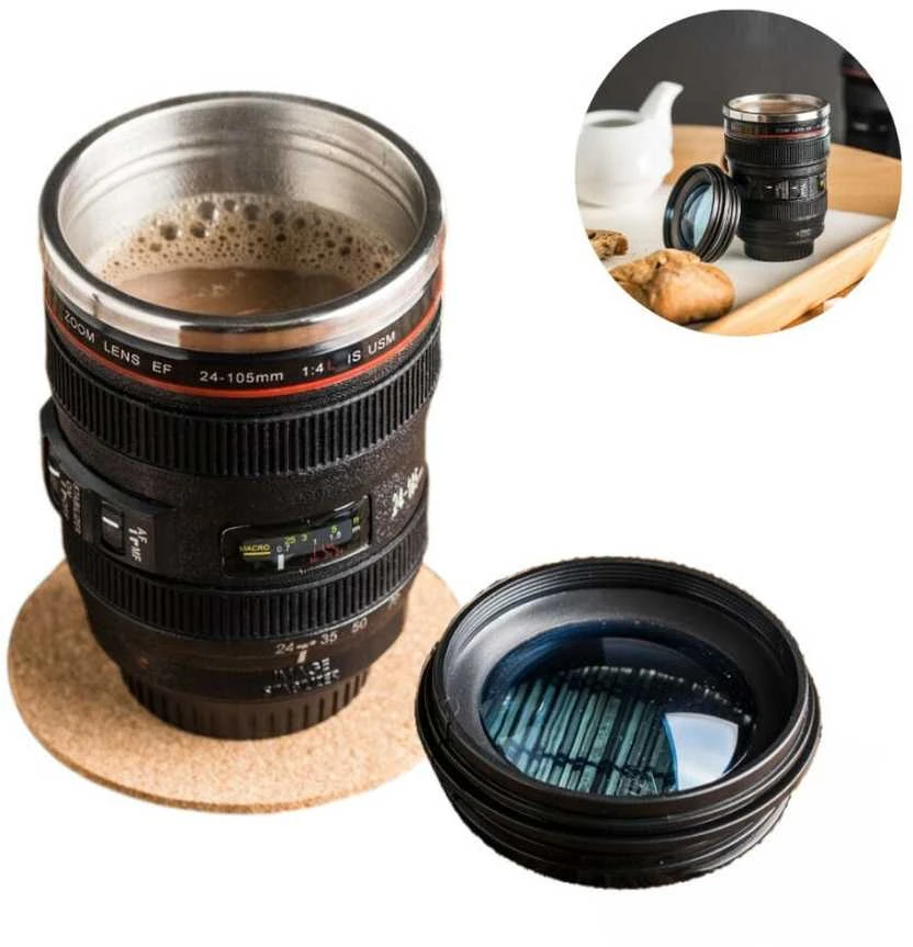 Termopuodelis - fotoaparato objektyvas (375ml)