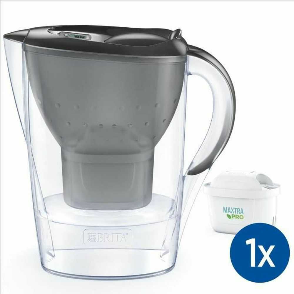Brita Carafe filter Marella graphite (2.4l) included 1 Maxtra pro all-1 cartridge