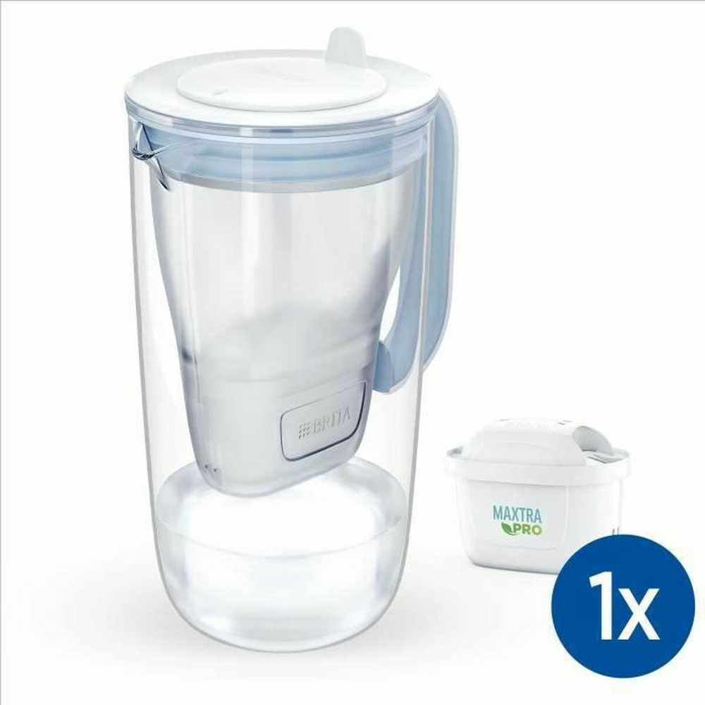 Brita Carafe filtras mėlyname stikle yra 1 Maxtra Pro All-1 kasetė