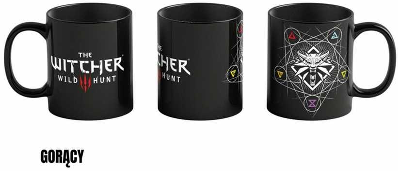 Good Loot The Witcher 3: Witcher Signs puodelis | Reaguojantis į karštį 480 ml