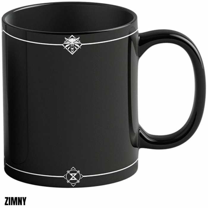 Cenega Mug Good Loot The Witcher 3 Art Heat Reveal - Geralt & Ciri 480 ml Juodas