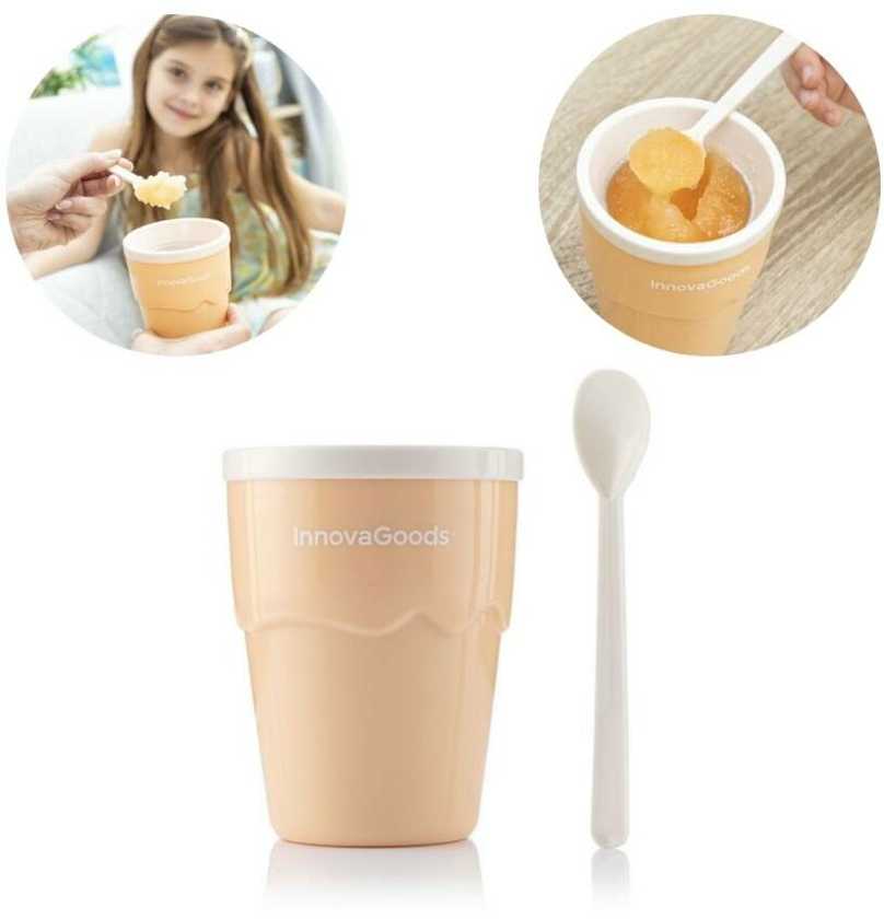 Puodelis ledams ir slašams gaminti su receptais Frulsh InnovaGoods
