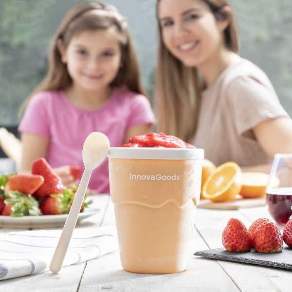 Puodelis ledams ir slašams gaminti su receptais Frulsh InnovaGoods