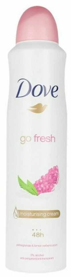 Dove Go Fresh purškiamas dezodorantas su granatais 250ml