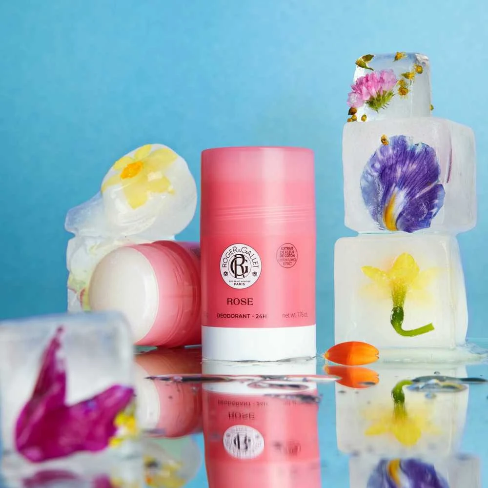 „Roger & Gallet Rose“ 24 val. apsaugos dezodorantas moterims, 50 g