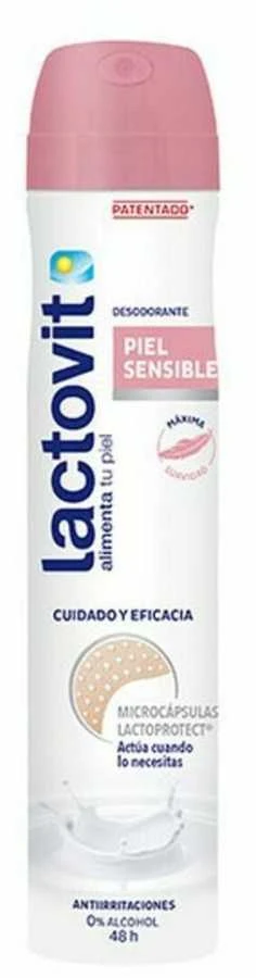 "Lactovit" dezodorantas "Sensitive" purškiklis 200ml