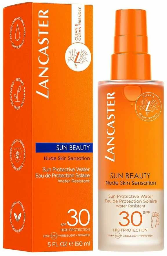 Lancaster Sun Beauty Nude Skin Sensation High Protection SPF 30 apsauga nuo saulės, 150 ml