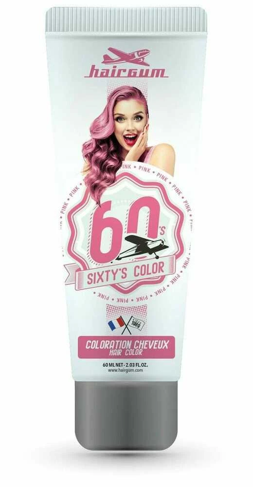 Hairgum Sixty's Color Plaukų dažai Rožinė spalva