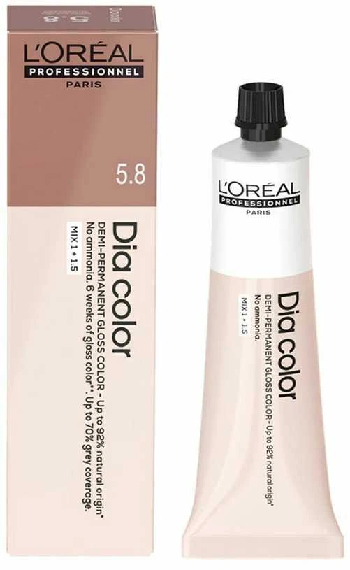 L'Oreal Dia Color plaukų dažai su pakuote