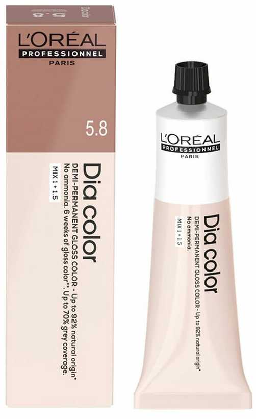L'oreal Professionnel Dia Color Coloración Demi-Permanente Sin Amoniaco 8, 60 ml