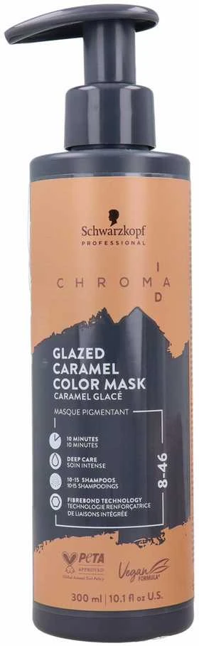 Schwarzkopf Chroma ID Color Mask 300ml - 8-46 Glazed Caramel
