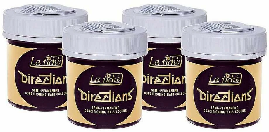 Plum La Riché Directions pusiau ilgalaikis plaukų dažų kondicionierius „Slyvų spalva“, 88 ml