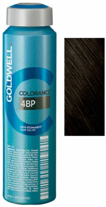 „Goldwell Colorance“ pusiau ilgalaikiai plaukų dažai, 4BP, 120 ml