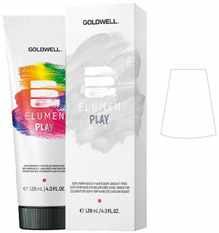Goldwell , Elumen Play, pusiau ilgalaikiai plaukų dažai, skaidrūs, 120 ml Unisex