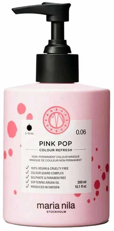 Maria Nila Colour Refresh Rožinė Pop, 300 ml