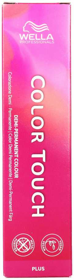 Pusiau permanentinis atspalvis Wella Color Touch Plus Nº 4/0 60 ml