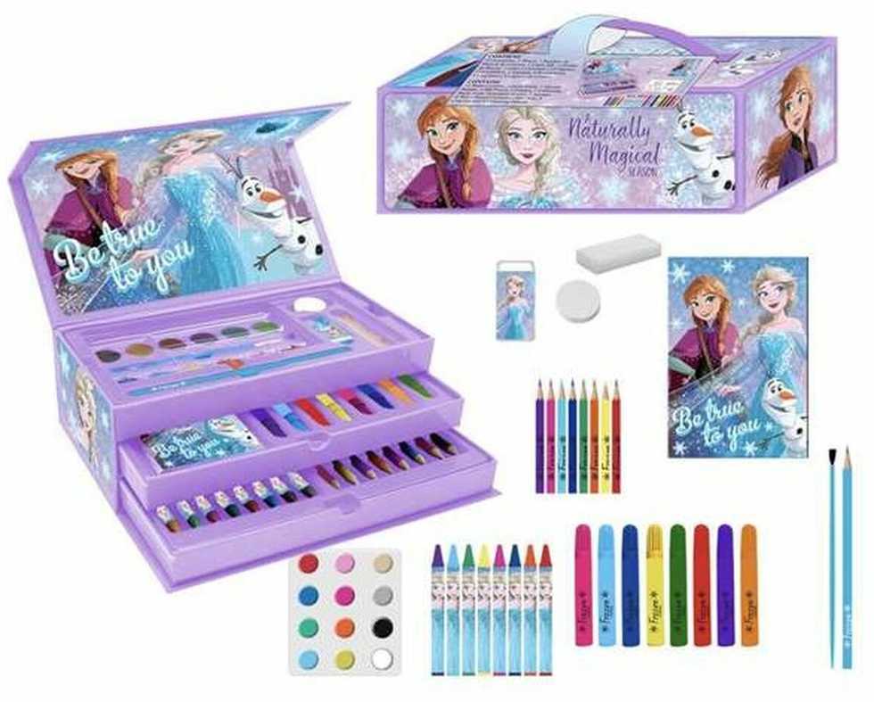 CERDÁ Disney Frozen colouring stationery case