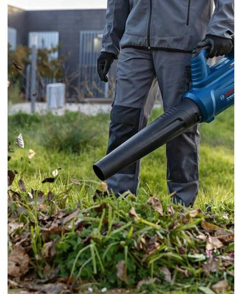 Akumuliatorinis lapų pūstuvas Bosch GBL 18V-750, be akumuliatoriaus ir kroviklio