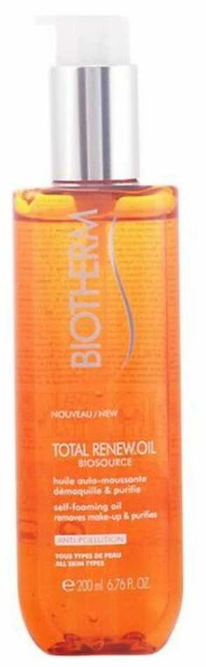 Biotherm Biosource Total Renew Oil Self Foaming valomasis veido aliejus, 200 ml